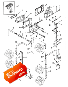 Carburetor Plate And Reed Block  (serial #d000750 And Above) (   Reed Block (serial #d000750  ))