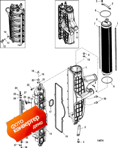 Charge Cooler/intake Manifold (gen I) End Cap Not Serviced (Charge Cooler /   (gen I) End  Not d)