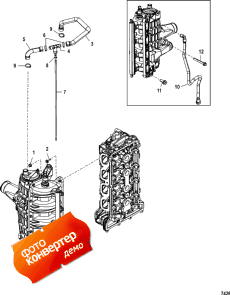 Charge Cooler/intake Manifold Hose Routings (Charge Cooler /    Routings)