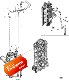 Charge Cooler/intake Manifold Hose Routings (Charge Cooler /    Routings)