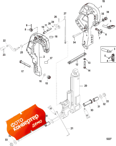 Clamp Bracket (gas Assist Trim) (  (gas Assist Trim))