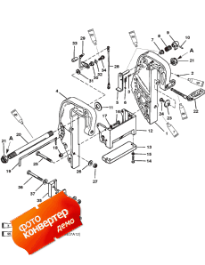 Clamp Bracket (thumb Screw Design) (s/n D181999 & Below) (  (thumb  Design) (s / n D181999 & ))