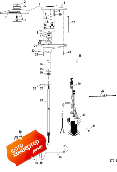 Complete Trolling Motor (tr109lfbd) (36 Volt) ( Trolling Motor (tr109lfbd) (36 Volt))