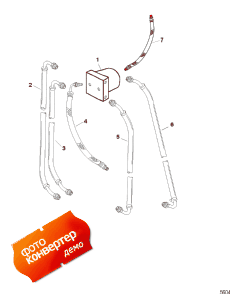 Connector Block And Hydraulic Hoses ( Block  Hydraulic s)