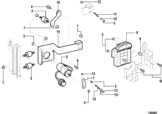 Control Unit And Bracket (new Design For Ecm Location) (���������� Unit � ��������� (new Design ��� Ecm Location))