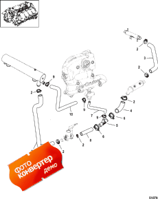 Cooling System, Raw Water Components, Port ( System, Raw Water Components, Port)