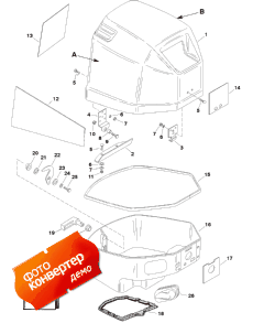 Cowl Assembly - Top And Bottom (Cowl Assembly - Top  Bottom)