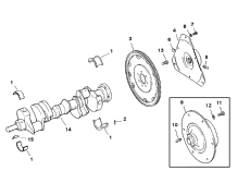 Crankshaft And Flywheel (  )