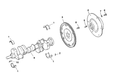 Crankshaft And Flywheel (  )