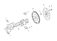 Crankshaft And Flywheel (  )