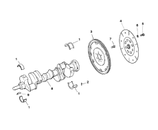 Crankshaft And Flywheel (  )