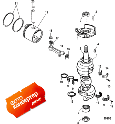 Crankshaft And Piston And Conn Rods (    Conn s)