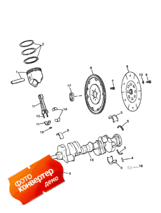 Crankshaft And Pistons And Connecting Rods (    )