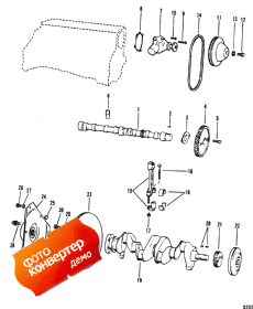 Crankshaft, Camshaft, Water Pump (,  ,  )