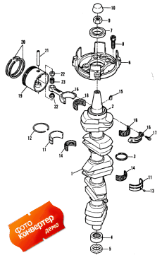 Crankshaft / Piston ( / )