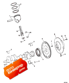 Crankshaft, Pistons And Conn. Rods (,   Conn. s)