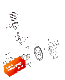 Crankshaft, Pistons And Conn. Rods (,   Conn. s)