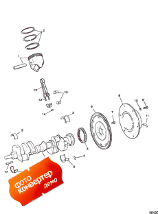 Crankshaft, Pistons And Conn. Rods (,   Conn. s)