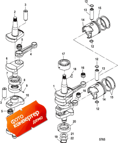 Crankshaft, Pistons And Connecting Rod (,   )