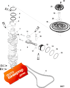 Crankshaft, Pistons And Connecting Rods (,   )