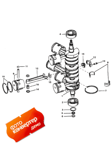 Crankshaft, Pistons, And Connecting Rods (, ,  )