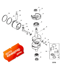 Crankshaft, Pistons And Connecting Rods (,   )