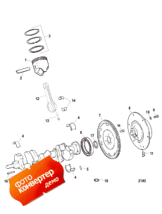 Crankshaft / Pistons / Connecting Rods (�������� / ������ / �����)