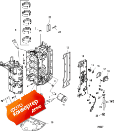 Cylinder Block And Crankcase (    )