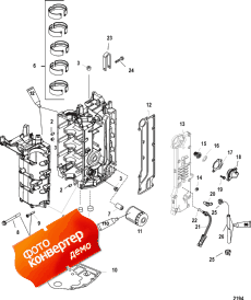 Cylinder Block And Crankcase (    )