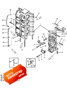 Cylinder Block And Crankcase Assembly (      )