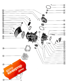 Cylinder Block And Crankcase Assembly (      )