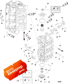 Cylinder Block And End Caps (   End s)