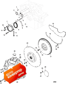 Cylinder Block, Flywheel Housing (���� ��������, ������� ������)
