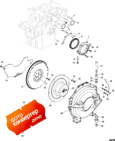 Cylinder Block-flywheel Housing ( - )