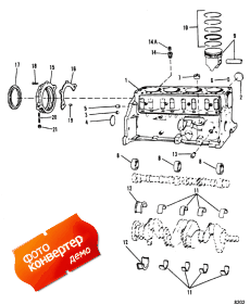 Cylinder Block, Piston And Bearings ( ,   s)