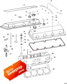 Cylinder Head And Rocker Cover (    Rocker )