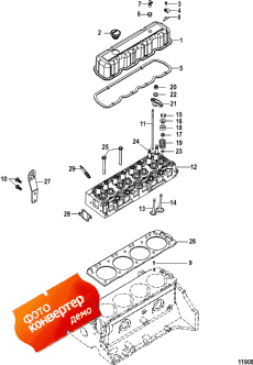 Cylinder Head And Rocker Cover (    Rocker )