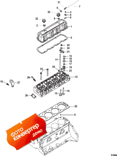 Cylinder Head And Rocker Cover (    Rocker )