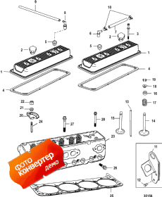 Cylinder Head And Rocker Cover (������� ����� �������� � Rocker ������)