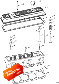 Cylinder Head And Rocker Cover (    Rocker )