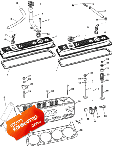 Cylinder Head And Rocker Cover (    Rocker )