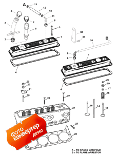 Cylinder Head And Rocker Cover (    Rocker )