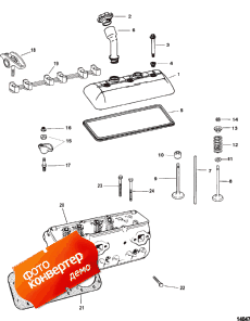 Cylinder Head And Rocker Cover (    Rocker )