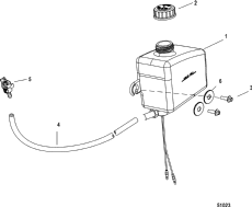 Drive Lube Reservoir Assembly (2a041665 & Up) (Drive Lube  Assembly (2a041665 & ))