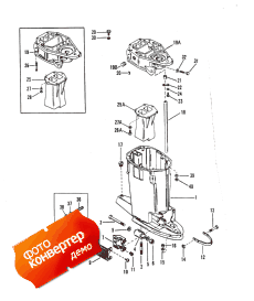 Drive Shaft Housing (standard) (   ())