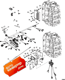 Electrical Plate Assembly, Serial Number 1b490865 And Below (  Assembly,   1b490865  )