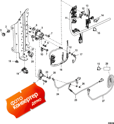 Electrical Plate Component, Serial Number 1b723942 And Below (  ,   1b723942  )