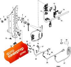 Electrical Plate Components, Serial Number 1b723943 And Up (  ,   1b723943  )