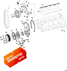 Engine Components (water Pump And Front Cover) ( Components (    ))