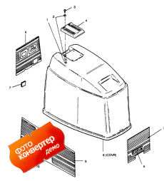 Engine Cover Bayliner Models (������ ��������� (�����) Bayliner Models)